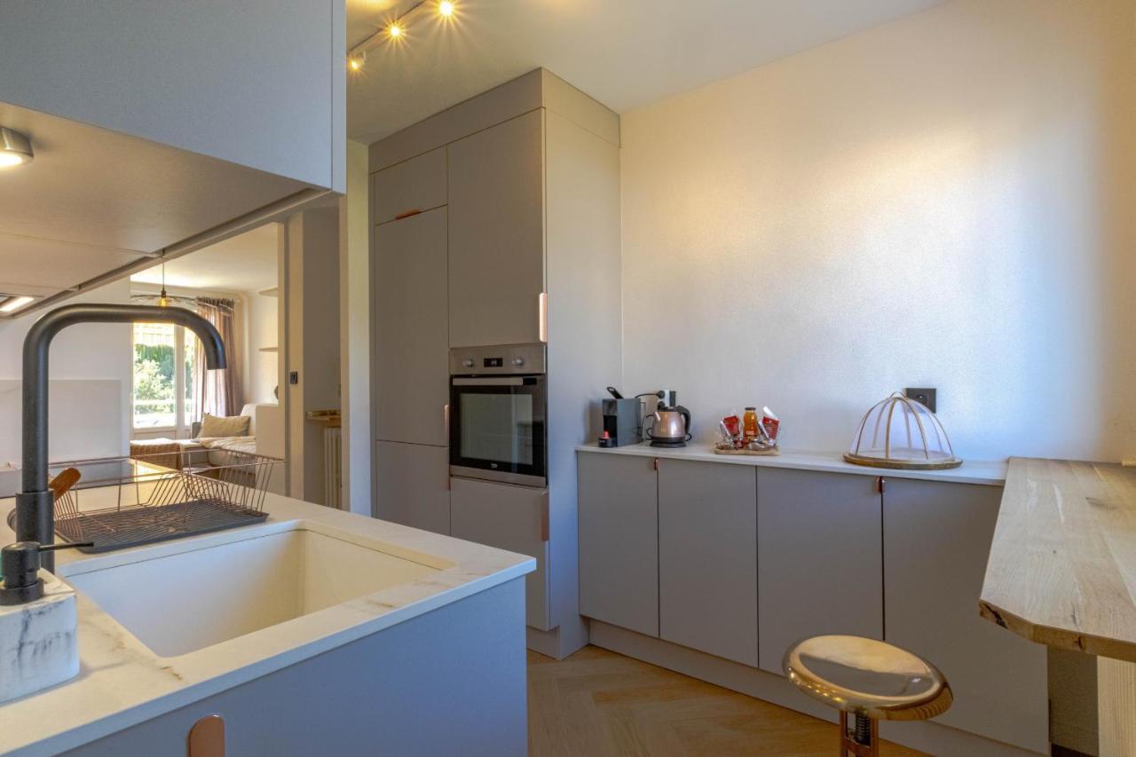 Appartement L'oasis 4 Etoiles - Triangle D'or, A 100m Du Lac, Parking Gratuit Annecy